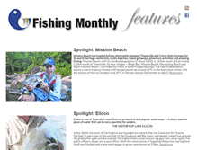 Tablet Screenshot of features.fishingmonthly.com.au