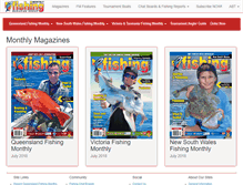 Tablet Screenshot of mags.fishingmonthly.com.au